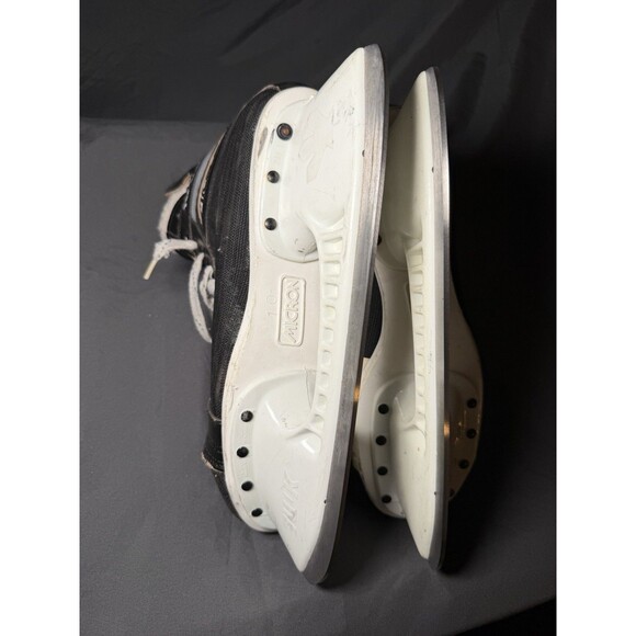 Vintage VTG Adult Size 10D Mega Micron 10-50 Hockey Skates 1980’s GUC - Picture 7 of 8